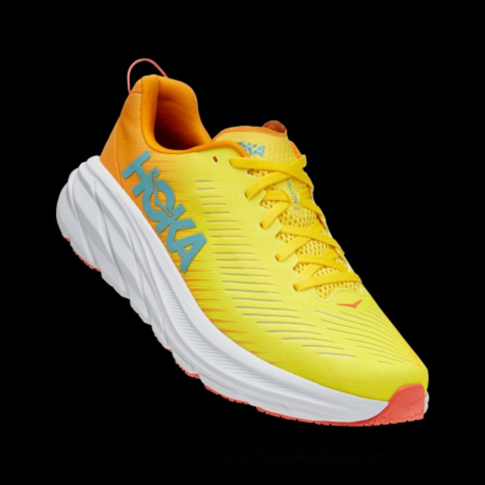 Hoka One One Men's Rincon 3 Illuminating Radiant Yellow, Size 11.5 - Picture 3 of 5